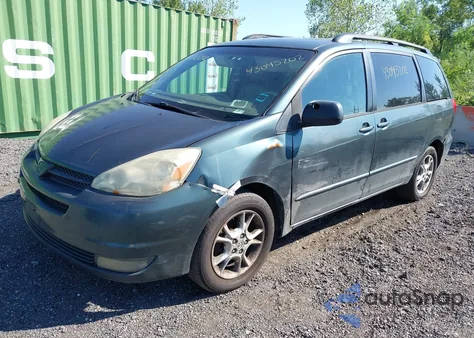 2004 Toyota Sienna Xle from USA, damaged, VIN 5TDBA22C84S022081